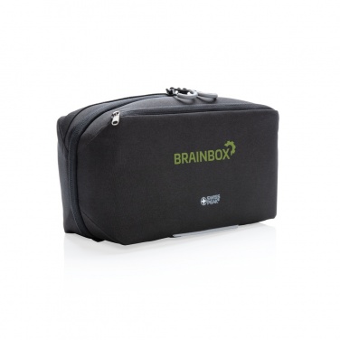 Logo trade promotional merchandise picture of: Swiss Peak AWARE™ toiletry bag PVC free
