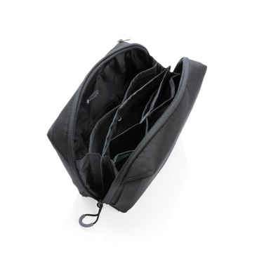 Logo trade advertising products image of: Swiss Peak AWARE™ tech pouch PVC free
