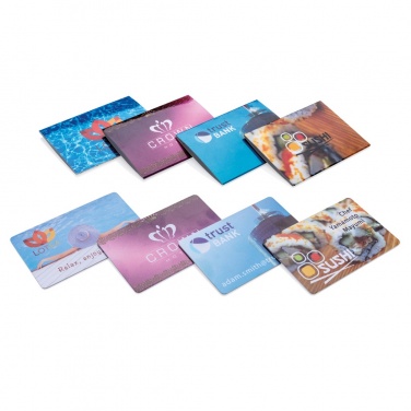 Logo trade promotional giveaways image of: Anti-skimming RFID shield card with active jamming chip
