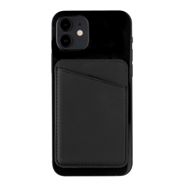 Logo trade promotional giveaways image of: Magnetic phone card holder