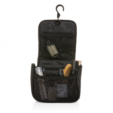 Logo trade promotional item photo of: Swiss Peak Lohan AWARE™ Toiletry bag