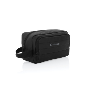 Logo trade corporate gift photo of: Armond AWARE™ RPET toiletry bag