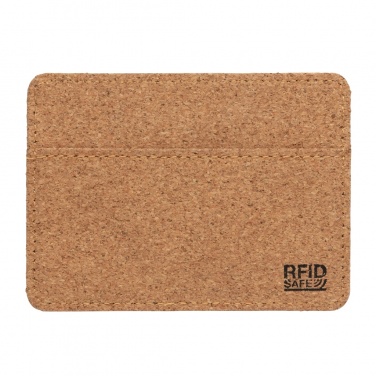 Logo trade promotional items picture of: Cork secure RFID slim wallet