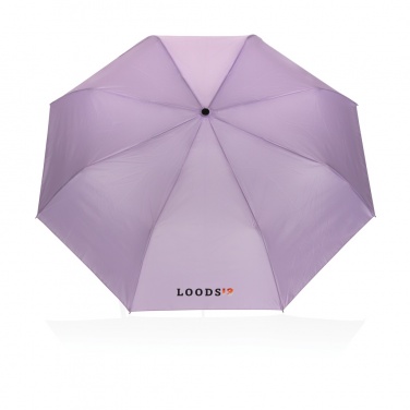 Logotrade promotional merchandise photo of: 21" Impact AWARE™ 190T mini auto open umbrella