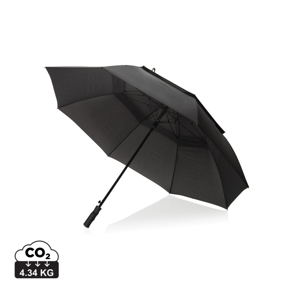 Logo trade promotional gift photo of: Swiss Peak AWARE™ Tornado 30" storm umbrella