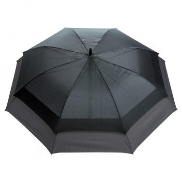 Logo trade promotional gifts image of: Swiss Peak AWARE™ 23" to 27" expandable umbrella