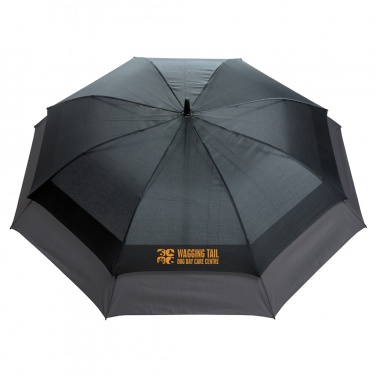 Logo trade business gifts image of: Swiss Peak AWARE™ 23" to 27" expandable umbrella
