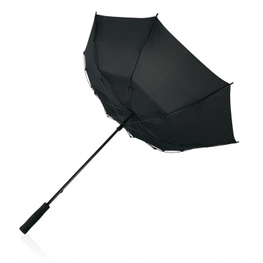 Logo trade advertising product photo of: Swiss peak AWARE™ Tornado 23” storm umbrella