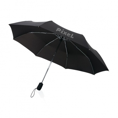 Logo trade promotional giveaway photo of: Swiss Peak AWARE™ Traveller 21” automatic umbrella