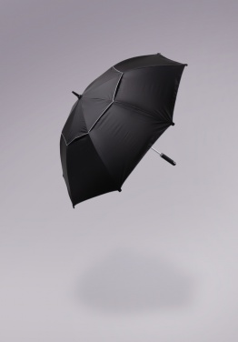 Logo trade promotional merchandise image of: AWARE™ 27' Hurricane storm umbrella