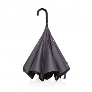 Logotrade corporate gift image of: 23" Impact AWARE™ RPET 190T reversible umbrella