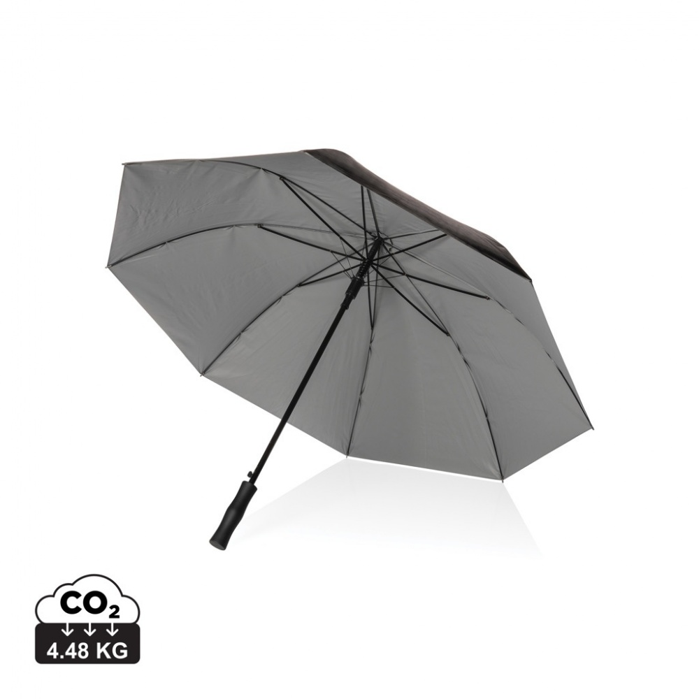 Logotrade corporate gifts photo of: 27" Impact AWARE™ RPET 190T dual colour auto open umbrella