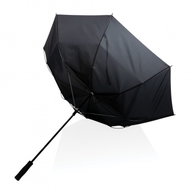 Logo trade promotional gift photo of: 30" Impact AWARE™ RPET 190T Storm proof umbrella