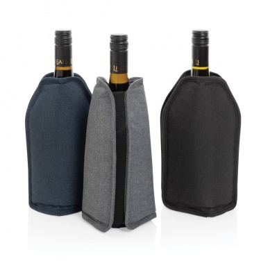Logo trade advertising products image of: Vino AWARE™ RPET wine cooler sleeve