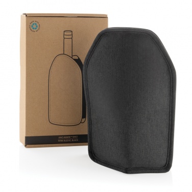 Logo trade promotional items image of: Vino AWARE™ RPET wine cooler sleeve