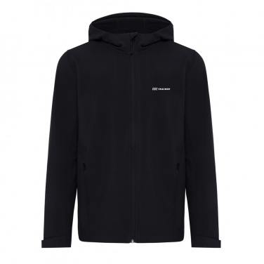 Logotrade promotional giveaway image of: Iqoniq Makalu men recycled polyester soft shell jacket