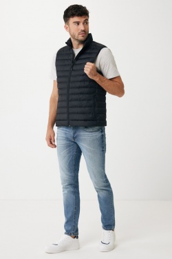 Logo trade promotional item photo of: Iqoniq Meru men recycled polyester bodywarmer