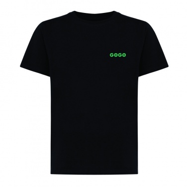 Logo trade promotional giveaways image of: Iqoniq Koli kids lightweight recycled cotton t-shirt