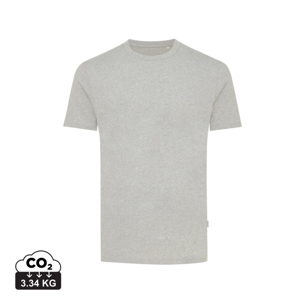 Logo trade promotional gift photo of: Iqoniq Manuel recycled cotton t-shirt undyed
