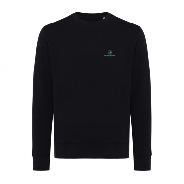 Logo trade corporate gifts picture of: Iqoniq Etosha lightweight recycled cotton crew neck