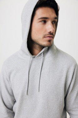 Logo trade promotional giveaways picture of: Iqoniq Torres recycled cotton hoodie undyed