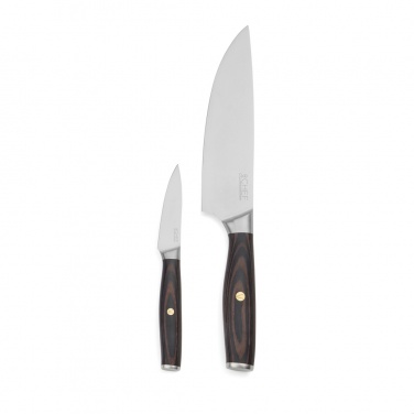 Logo trade promotional items picture of: VINGA Tara RCS recycled steel chef's set