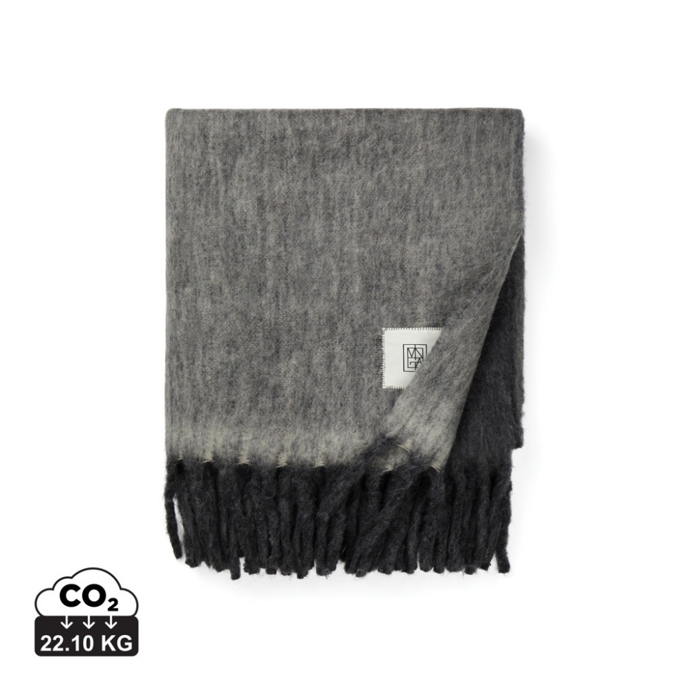 Logotrade promotional item image of: Vinga Saletto wool blend blanket