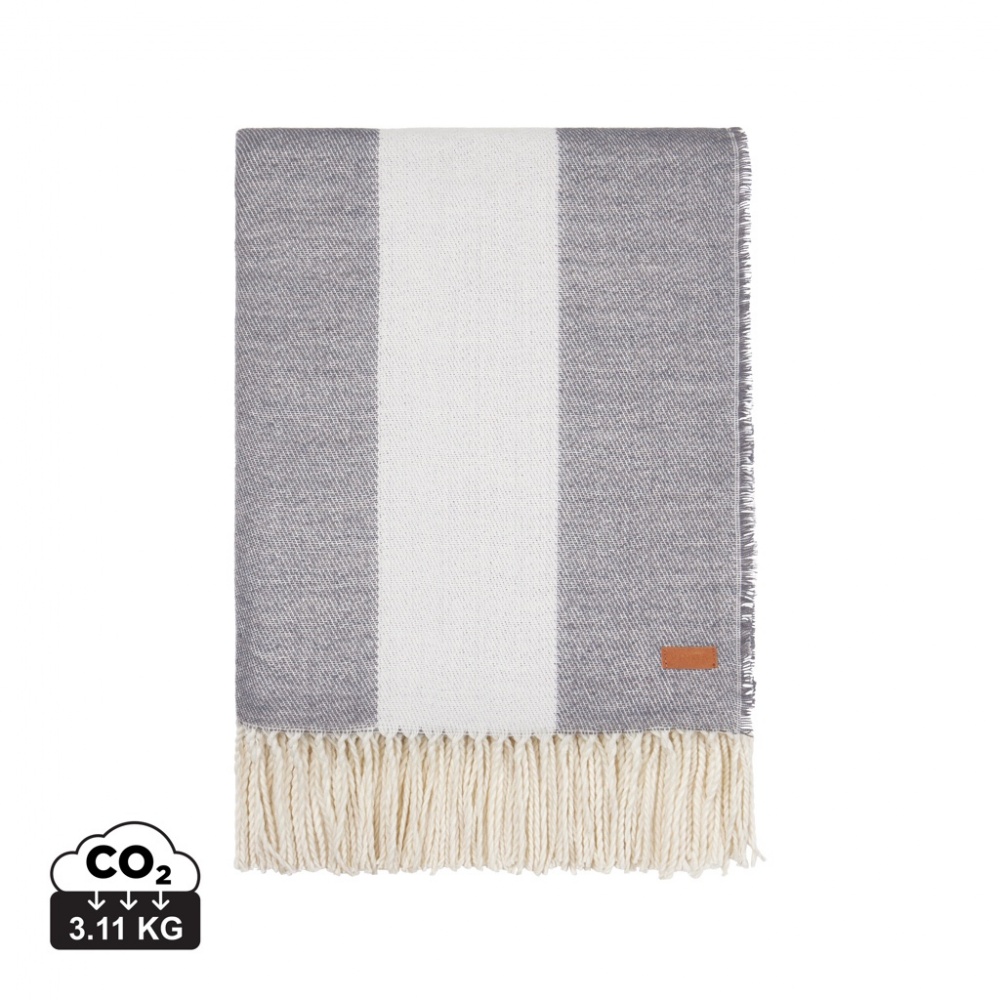 Logo trade promotional gifts image of: VINGA Tella Aware™ polylana® blanket