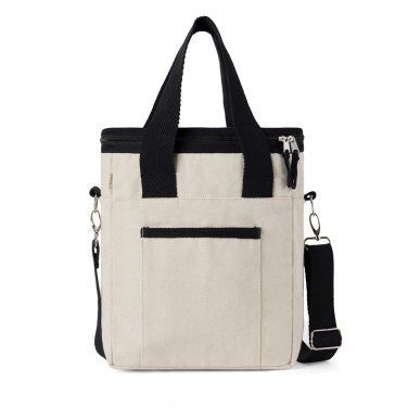 Logo trade corporate gifts picture of: VINGA Volonne AWARE™ recycled canvas cooler tote bag
