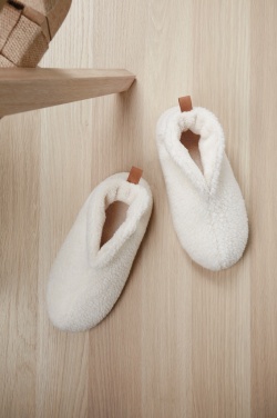 Logo trade corporate gifts image of: VINGA Santos RCS recycled pet cosy slippers