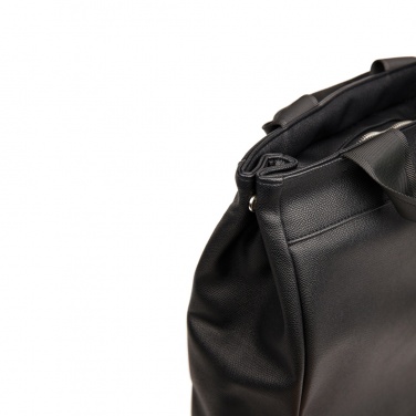 Logo trade advertising product photo of: VINGA Bermond RCS recycled PU backpack