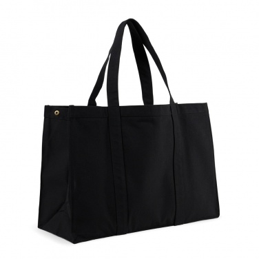 Logo trade business gifts image of: VINGA Hilo AWARE™ recycled canvas maxi tote bag