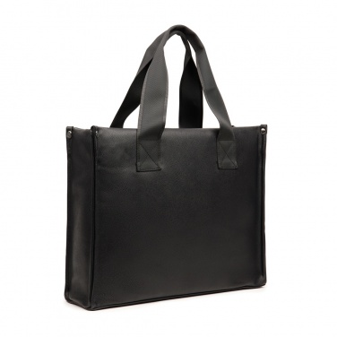 Logo trade promotional item photo of: VINGA Bermond RCS recycled PU tote bag