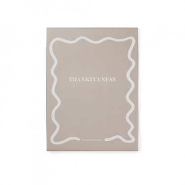 Logo trade business gift photo of: VINGA Thankfulness GRS recycled paper journal