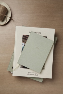Logotrade promotional gift picture of: VINGA Mind GRS recycled paper journal