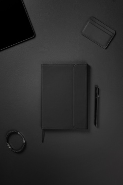 Logo trade promotional merchandise image of: VINGA Baltimore GRS certified paper & PU notebook