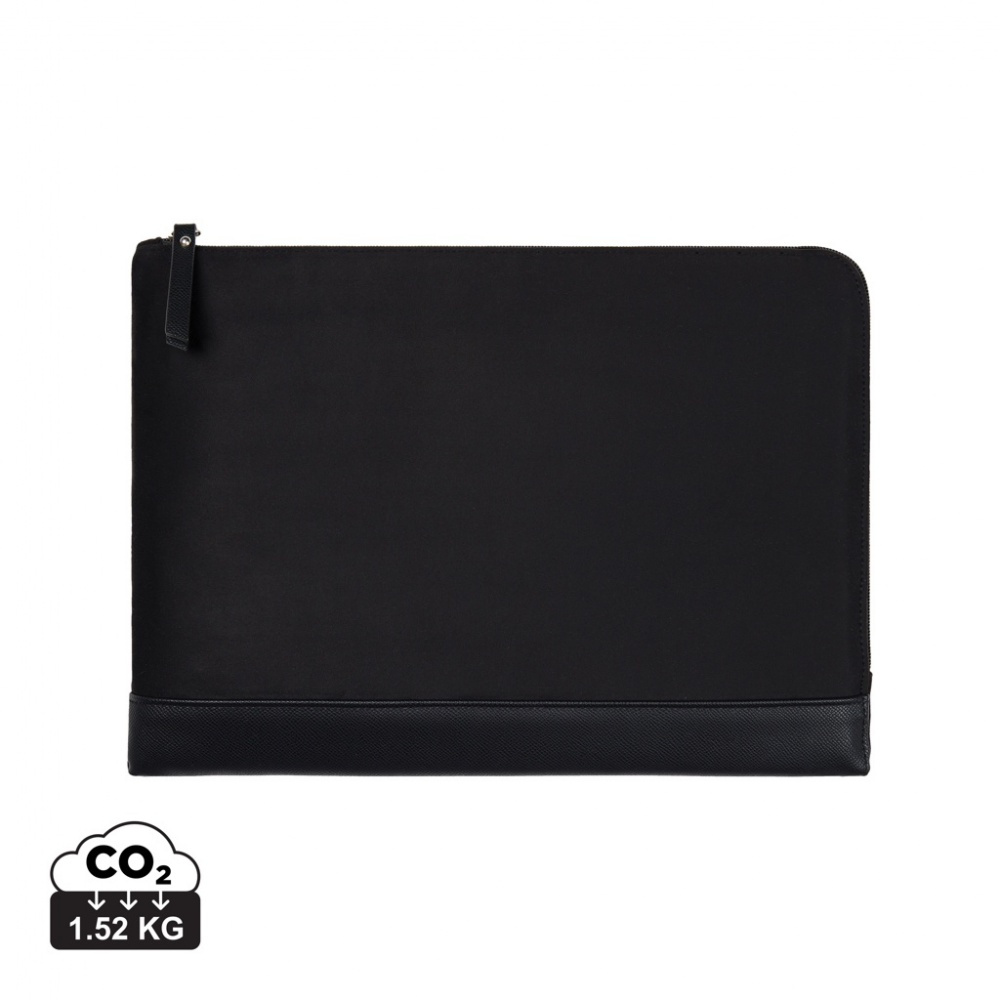 Logo trade corporate gifts image of: VINGA Marlow RCS recycled polyester 16" laptop sleeve