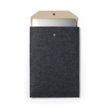 Logotrade advertising product image of: VINGA Albon GRS recycled felt 15" laptop sleeve