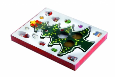 Logotrade promotional item picture of: Wooden xmas tree decoration