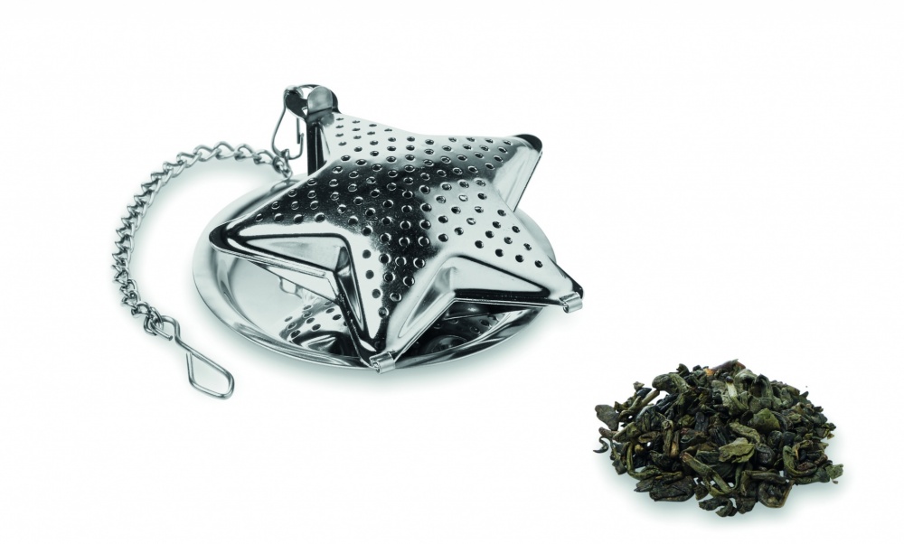 Logo trade promotional giveaways image of: Tea filter in star shape