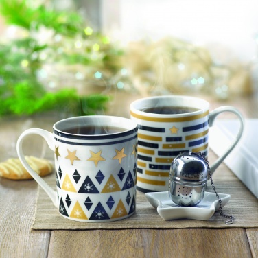 Logo trade promotional merchandise photo of: Mug mini plate filter in box