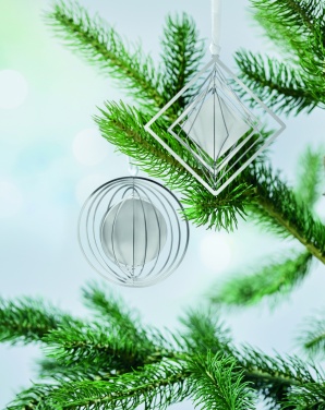 Logo trade promotional gift photo of: Circle decoration with ribbon
