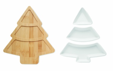 Logo trade promotional products picture of: Christmas tree serving tray