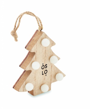 Logotrade corporate gifts photo of: Wooden weed tree with lights
