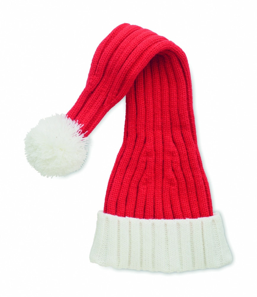 Logo trade promotional merchandise picture of: Long Christmas knitted beanie