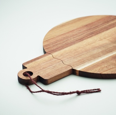 Logo trade promotional gift photo of: Acacia wood serving board