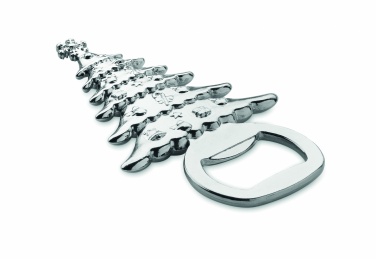 Logo trade promotional giveaway photo of: Bottle opener Christmas motif