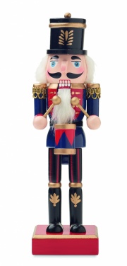 Logo trade advertising products image of: Nutcracker character in wood