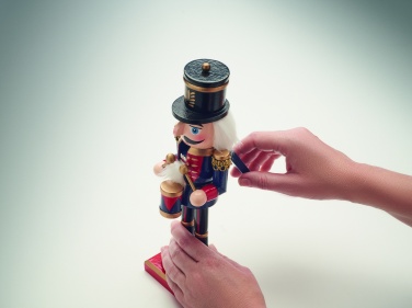 Logotrade promotional giveaway image of: Nutcracker character in wood