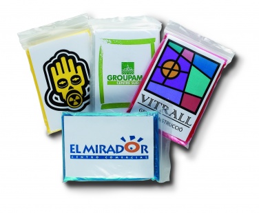 Logo trade business gifts image of: Foldable raincoat in polybag